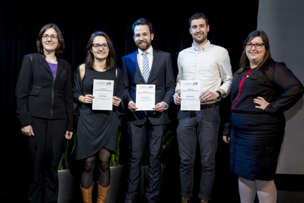 SARA 2018 Awardess at the Gala de la reconnaissance